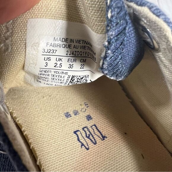 Converse kids 3 Womens 5 - Picture 3 of 9